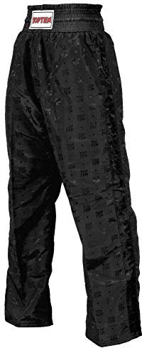TOP TEN Kickboxhose „Classic“ - Gr. L = 180 cm, schwarz-schwarz