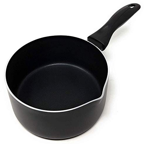 LS Kitchen - Cazo de Cocina - Pico Vertedor - Alumino - Revestimiento Antiadherente - Capacidad 2.3 Litros - - 18 cm
