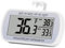 1 pack thermomètre numérique pour réfrigérateur - Mini thermomètre congélateur - Imperméable à l'eau - Affichage LCD - Interrupteur °C/°F - Enregistrement max/min pour cuisine ou restaurant