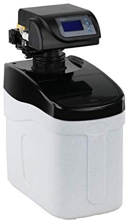 FP-TECH - Descalcificador automático de agua profesional de 10-25 y 50 litros cabinado para uso doméstico de resina 5-12,5 y 25 litros anti cal (10 litros)