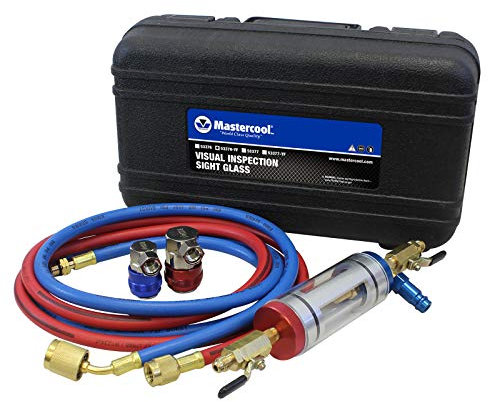 Mastercool 53376-YF R1234yf-Schauglas zur Sichtprüfung mit Kupplungen