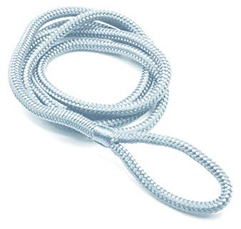 Daniboot Fenderleine weiß (weiß, 6 mm)
