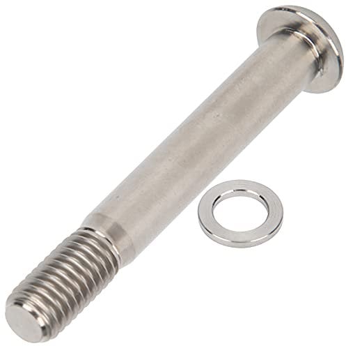 Demeras Seat Post Screw, Saddle Clamp Seatpost Titanium Alloy Bolt Screw Gasket Compatible with Brompton Folding Bicycle