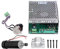 Kit Motore Mandrino CNC da 500 W, 500 W, ER11, 12-100VDC, 12000 RPM, Motore Mandrino Raffreddato ad Aria + Regolatore + Morsetto Da 52 mm per Fresatura di Incisioni Fai Da Te