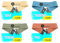 Mini.Clip.Band - 4er-Set Innovatives Fitnessband mit Magnetverschluss