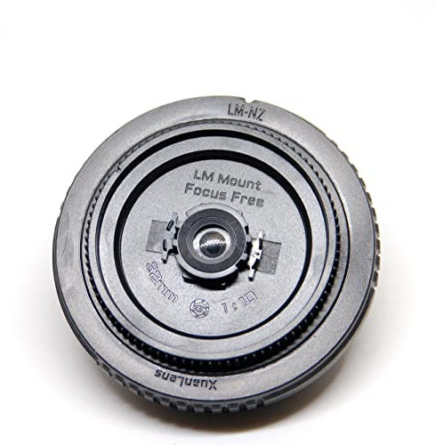Xuan Z-Mount Pancake-Objektiv, 32 mm F/10, fokussierfreies, kompatibel mit Z-Mount-Kameras (Z5, Z6, Z7, Z9, ZFC, Z30, Z50)