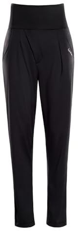 WINSHAPE Damen Lässige Hose Functional Light High Waist Baggy Pants Hp103 mit Core-Bund, Street Style
