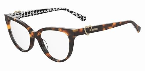 Brillen MOSCHINO LOVE MOL609 05L HAVANA 2 52/17/140 Damen
