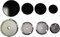 JPshop - Kit 4 Bruciatori + 4 Piattelli Smaltati Compatibili con Rex Electrolux