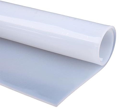 COYOUCO Feuille Caoutchouc Silicone, Joint en Caoutchouc Résistant À La Chaleur, Longueur 1 M, Largeur 0,5 M pour Le Matériel Bricolage, Protection, Étanchéité, Supports,2mm