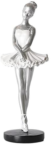 Fulenyi Ballerina-Figur aus Kunstharz für kleine Berufe, Ballett-Tänzerin, Statue, Ballerina-Figur, schöne Tänzerin, Statue, Dekoration des Hauses