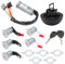MangWany Neiman Kit d'interrupteur à cylindre Start Direction Serrure Couvercle de réservoir avant arrière Côté Porte Compatible avec MASTER 2 MOVANO 7701471591 7701471592