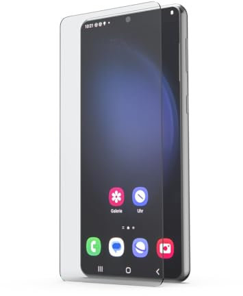 Hama Schutzglas für Samsung Galaxy S24 (Handy Schutzglas, Glasschutz mit 10H Härte, kratzfest, stoßfest, 0,3mm dünn, Echtglas, gehärtetes Glas, Displayschutz, ultra clear) transparent