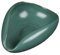 Folpus Coffee Bean Weighing Bowl Ceramic Single Dosing Tray Porcelain Tea Vessel for Cafe, green