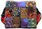 Macha Schultertasche aus Baumwolle für Damen, indische Ethnik, Patchwork-Tasche, Multicolor 01, largeur : 25 cm, hauteur : 21 cm, base : 8 cm
