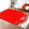 3D Gedruckter Teppich Wohnzimmer Schlafzimmer Teppich Home Room rutschfeste Yoga Bodenmatte Geburtstagsgeschenk Frohe Weihnachten Cartoon Weihnachtsmann - Polyester-Soft-Touch, 50 X 80-6D1M+J4Y1-4X4