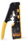 DIGITUS Multimodulares Crimpwerkzeug - Crimpzange, Kabelschneider, Abisolierer - mit Passthrough - geeignet für Cat 5e, Cat 6, Cat 6A & Cat 7 - Schwarz-Gelb