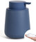 Bosilunlife Hand Soap Dispenser - 12Oz Ceramic Soap Dispenser Bathroom Refillable Foam Dispenser for Bathroom Kitchen Dish with Easy-to-Press Pump (Foam, Blue)