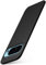 moex Alpha Case für Google Pixel 9 Pro Hülle minimalistisch Stoßfest und Leicht, Dünnste Handyhülle, Super Slim Schutzhülle Ultra Air Hardcase aus Kunststoff - Matt Schwarz