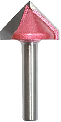 10 pz 6mm * 22mm * 90 Gradi CNC Incisione Lavorazione Del Legno Fresa, Fresa In Carburo Solido di Tungsteno, 3D V Router Bit