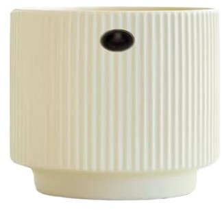 Vaso da fiori in ceramica con vassoio per orchidee e rose verdi da appendere in interni, grande orchidea gialla