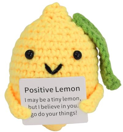 Positive Emotionale Unterstützung Häkeln Sprüche Gestrickte Tiere für Inspirierende Lustiger Gehäkelte Ente Häkelenten Positive Gestrickte Lustige Leben Kartoffel Pinguin Nette Tiere