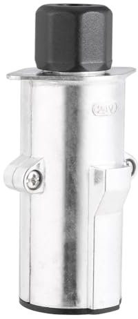 CRILSTYLEO Adaptateur de Remorque Broches Aluminium Connecteur de Prise pour Camion et Remorque Compatible Européenne