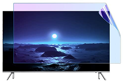 TWALOTPEX Blaulichtdrosselnder Bildschirmschutz Blue Light for 42-49 Inch Matte Glare Protector Film for LCD LED 4K OLED & QLED HDTV(42in 917x516mm)