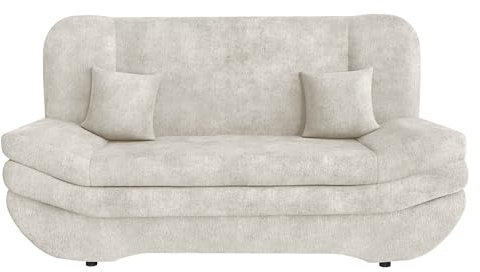 Mirjan24 Sofa Weronika mit Bettkasten und Schlaffunktion, Schlafsofa, Große Farb- und Materialauswahl, Couch vom Hersteller, Wohnlandschaft (Lumo 55)