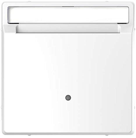 Merten - Kartenschalter meg3854-6035 mit Signalfeld, weißes Lotus, Design Systeme