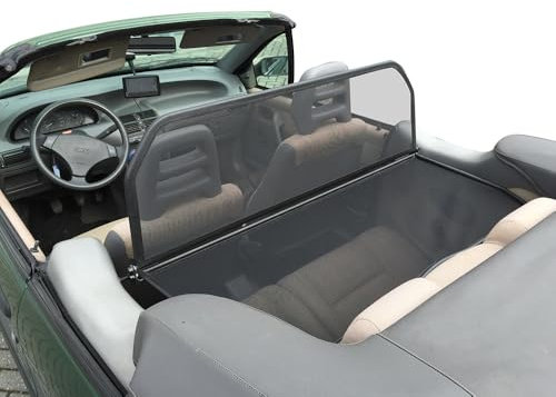 Aperta Windschott passend für FIAT Punto (1993-1998) 100% Passgenau OEM Qualität Schwarz Windstop Windabweiser