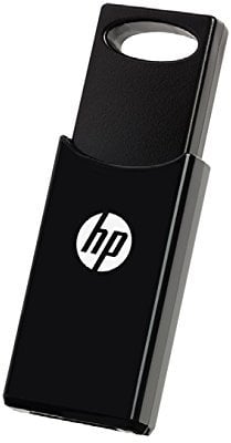 HP v212w 32GB 2.0 Conector USB Tipo A Negro Unidad Flash USB - Memoria USB (32 GB, 2.0, Conector USB Tipo A, 14 MB/s, Deslizar, Negro)