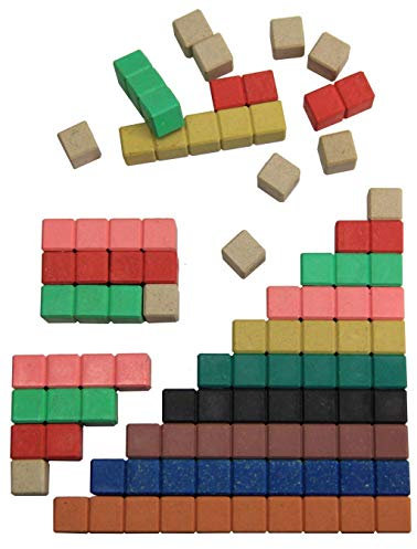 spielend aktiv lernen! 30 farbige Rechenstäbe