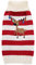 Balacoo Weihnachtspullover für Welpen, Rentier-Motiv, Weihnachts-Elch-Kleidung, Strickwaren, Weihnachts-Kostüm, Größe S (Rot)