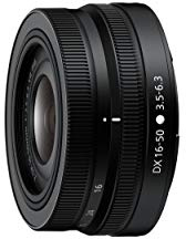 Nikon NIKKOR Z DX 16-50mm f/3.5-6.3VR obiettivo grandangolare Nital | Per Mirrorless ultra-portatile, AF silenzioso, retrattile, piccole dimensioni. Nero. 6 anni garanzia Nital