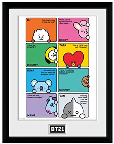 GB eye - BTS Poster, PFC3457, mehrfarbig