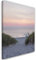 Feeby Vlies Leinwandbild Dünen Sandiger Weg Strand Ozean 20x30 cm Wand Bild Kunstdruck Deko Wohnzimmer Wohnungs Deko Gras Wolken Natur Meer Beige