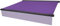 Planesium Premium Markisentuch (3,5m / 350cm x 300cm / 3m Lila) Markisenbespannung Markisenstoff Markisen Tuch Markisevolant OHNE Volant Ersatzstoff fertig genäht Wasserabweisend