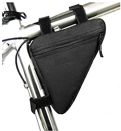 woojfcang Bike Frame Triangle Bags Saddle Frame Triangle Storage Bags Cycling Pouch Storage Tube Bags for Mountain Bike Bicycle Cycling