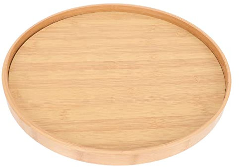 FOMIYES Runder Wand-Bilderrahmen aus Holz, 35 cm, DIY-Gemälde, Ausstellungsrahmen, runder Bilderrahmen, Wanddekoration, Holz-Fotorahmen, Wandbehang, Bilderhalter