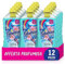 Fabuloso Detersivo Pavimenti Fiori di Loto 950ml, Detergente Multiuso, 100% Pulizia, Profumo per 24 ore, Formula Biodegradabile al 94%, 99% Ingredienti di Origine Naturale, set di 12