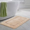 SOANNY Camel Bath Mat Only, Non-Slip Soft Microfiber Machine Washable Bathroom Carpet Water Absorbent, High Density Large Fluffy Bathtub Shower Runner Rugs for Door Entrance, Kitchen, 60x90 cm