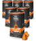 Capsules de café compatibles Nespresso, 6 x 10 Capsules, aromatisé à l‘arôme Caramel