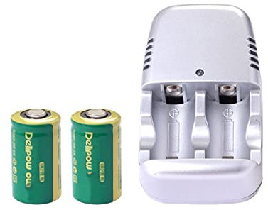 TIST Cr2 Rechargeable Battery Charger 3V Disc Brake Lock Rangefinder Patron Camera Cr123a Lithium