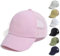 QIYIENDIAN Baby Kleinkind Baseballkappen einstellbar Sonne Hüte Dinosaurier Feste Farbe Hut Kinder Jungen Mädchen(Pink,3-5Years)