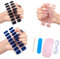 UV Gel Nail Stickers - Semi Cured Nail Strips & Wraps for Home DIY, Long Lasting & Easy to Apply & Remove (Color:01)