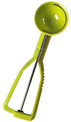 Cucchiaino per gelato, porzionatore per gelato, antiaderente, per gelato con grilletto, palette per biscotti facili da cuocere