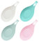 Spoon Rest Holder,Silicone Spoon Rest, Silicone Kitchen Spoon Rest Holder,4PCS, Cooking Spoon Res for Cookwaves, Spoons
