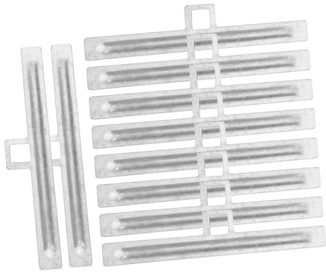 MUSISALY 10stücke Jalousie Reparatur Tabs Jalousien Fenster Ersatz Lamellen Reparaturfixierer Für Vertikaljalousien Befestigungslaschen