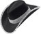 W WIDMANN MILANO Party Fashion - Partyhut Cowgirl/Cowboy, Westernhut, Accessoire Karneval, Junggesellenabschied